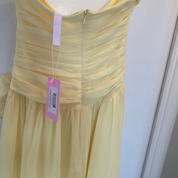 Yellow maxi dress. Brand new with tag. - Picture 3 of 4
